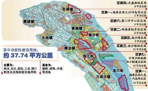 广州市是鲜为人知的沿海城市:珠江河口的南沙区,已经紧邻伶仃洋
