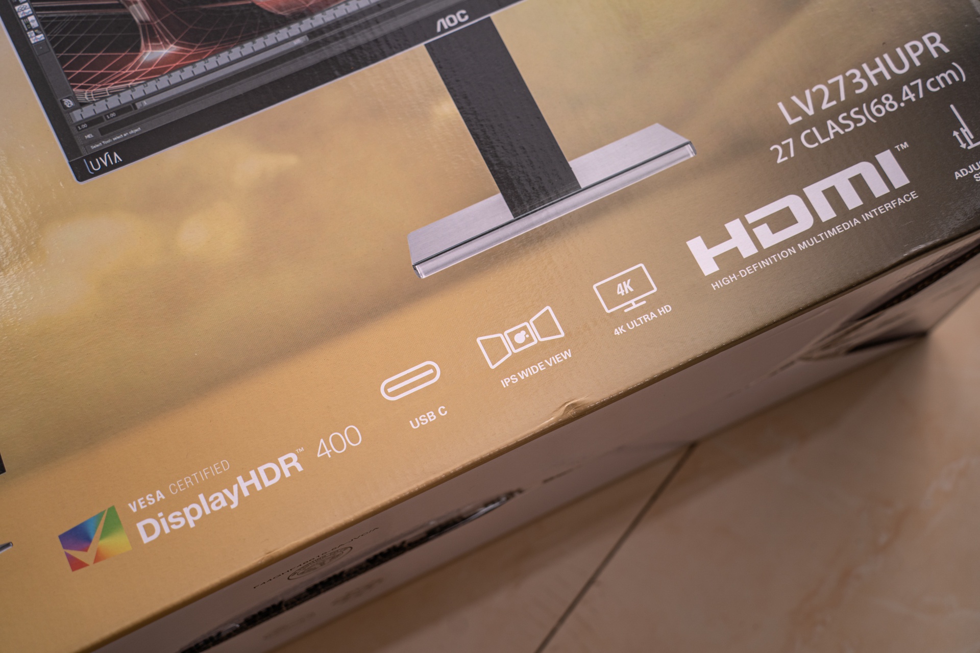 1779元的4k显示器aoc卢瓦尔值不值得买