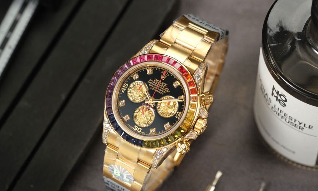 bl劳力士彩虹迪宇宙计时系列迪通拿腕表,不再可望不可及