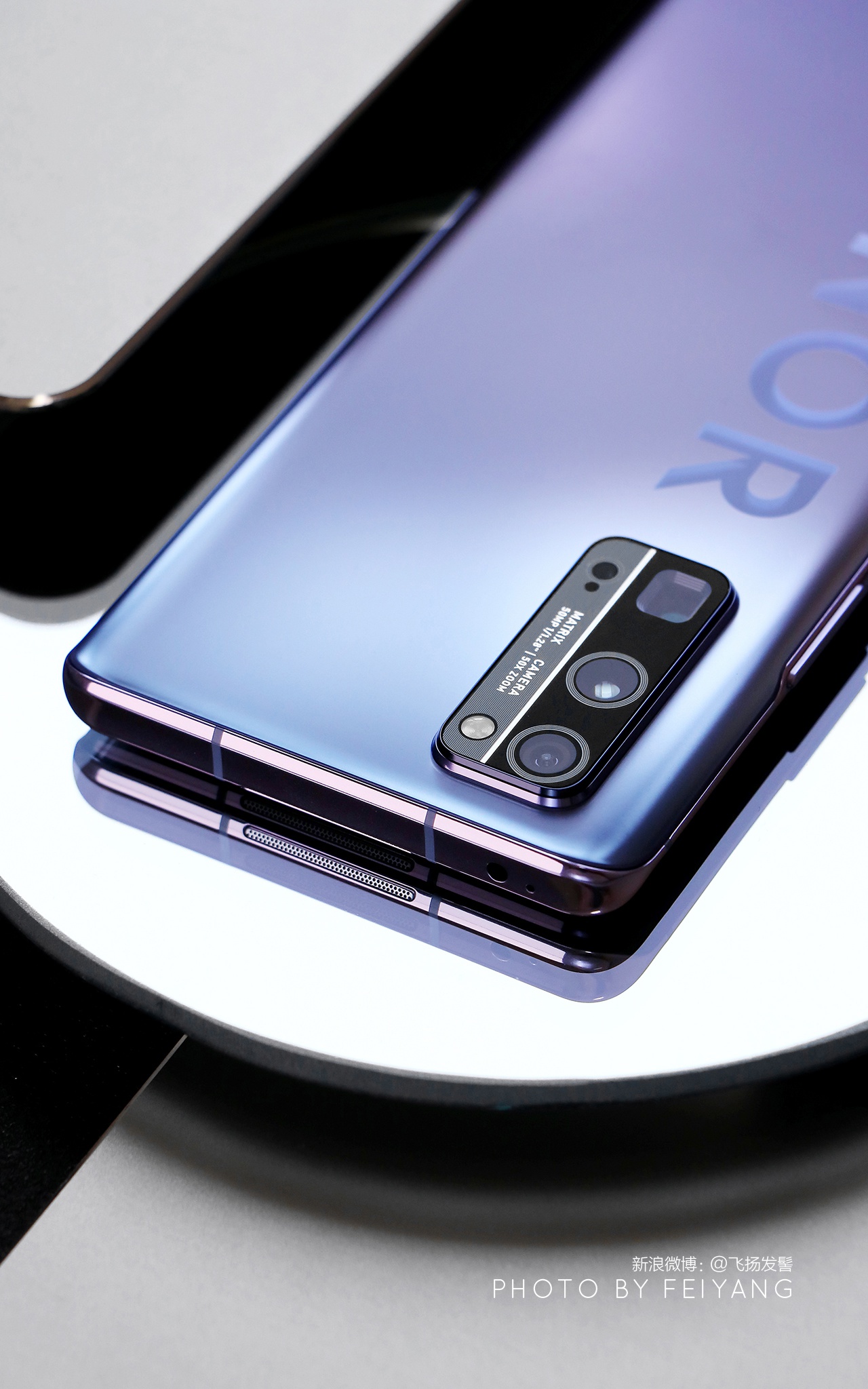 李现同款 荣耀30 pro  钛空银版【图赏】