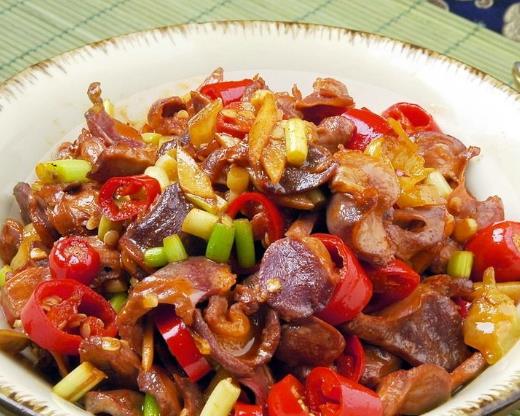 爆炒鸭杂的做法