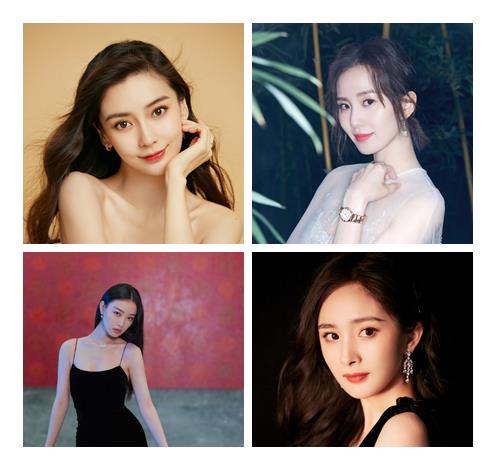 盘点娱乐圈那些年四小花旦女星谁是你心中的最佳女神人选