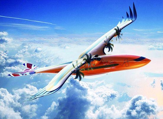 空客设计出最像鸟类的飞机机翼尾翼都有羽毛燃油效率翻倍