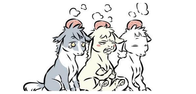 《非人哉》哪吒欺负敖烈,又被观音大士变成了马,直接气到吃纸