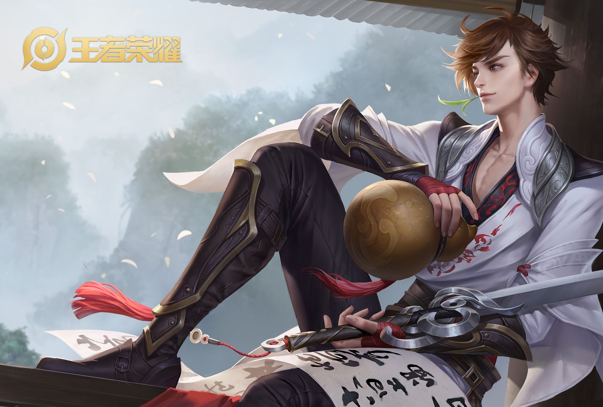 《王者荣耀》李白超高清壁纸_高清图集_新浪网