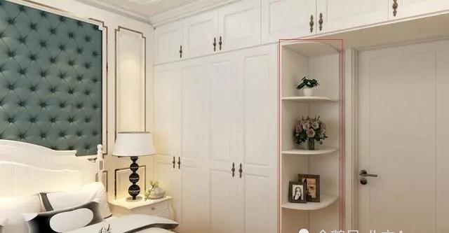 卧室进门衣柜转角做圆弧处理,真的好吗?不仿这样设计超实用