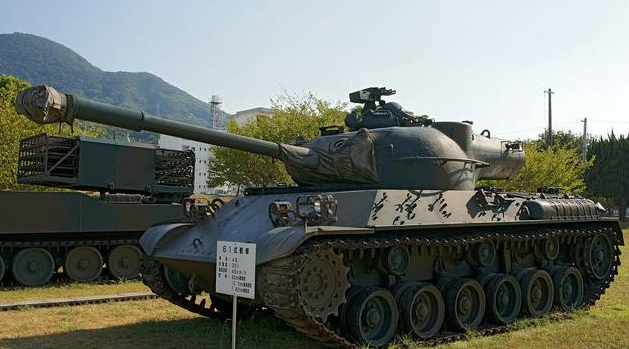 61式中型坦克日本战后自行研制的第一种坦克