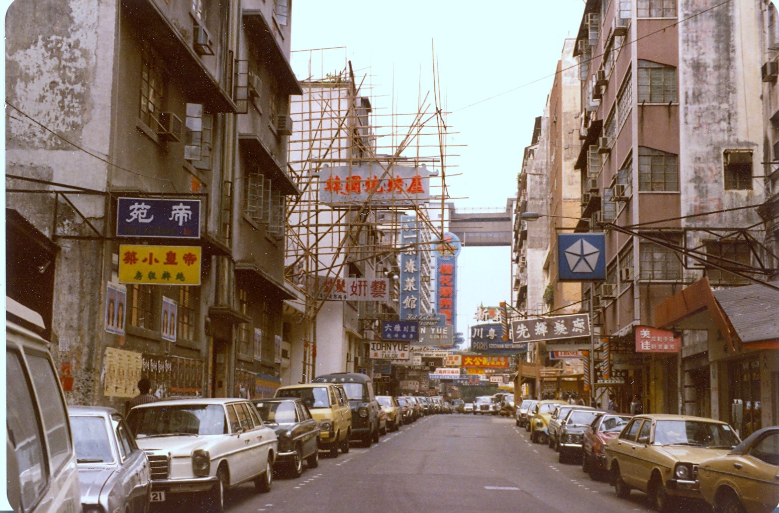 80年代香港街道图片