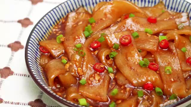 超过瘾的辣炒宽粉,完全抵抗不了的美味