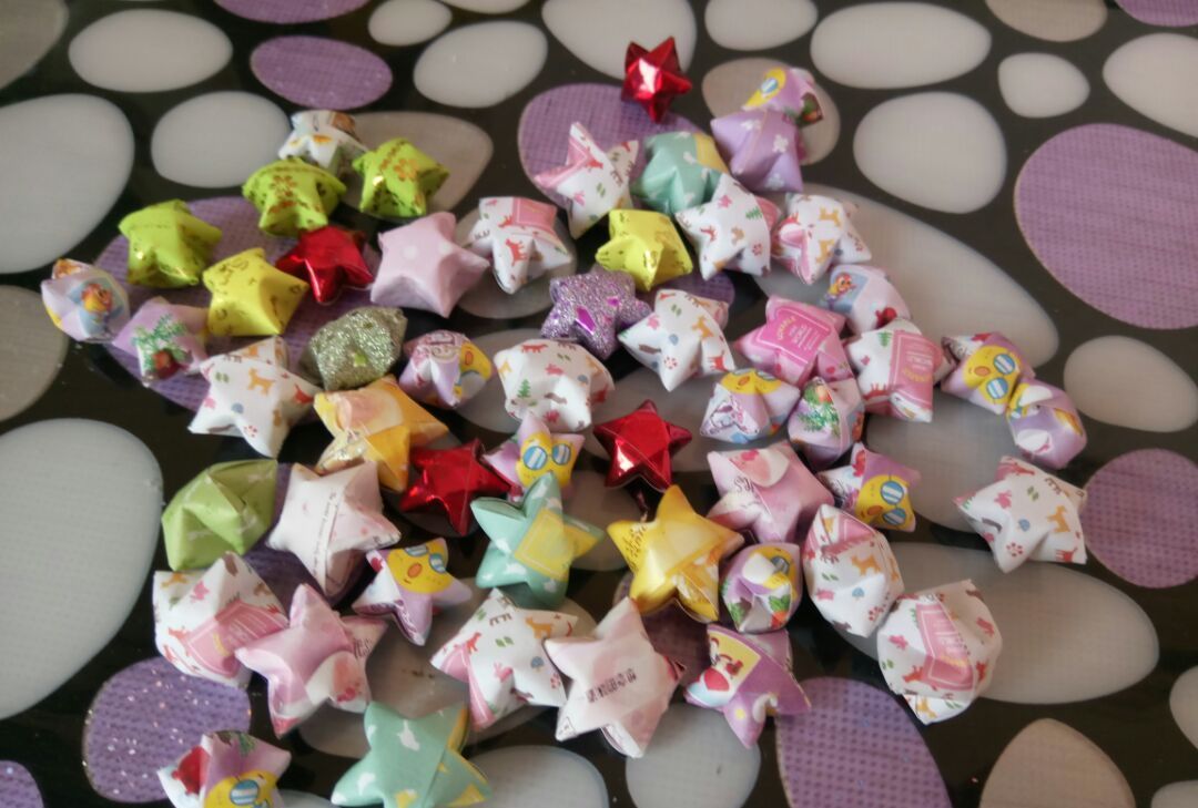 简单又漂亮 许愿星的折法图解教程