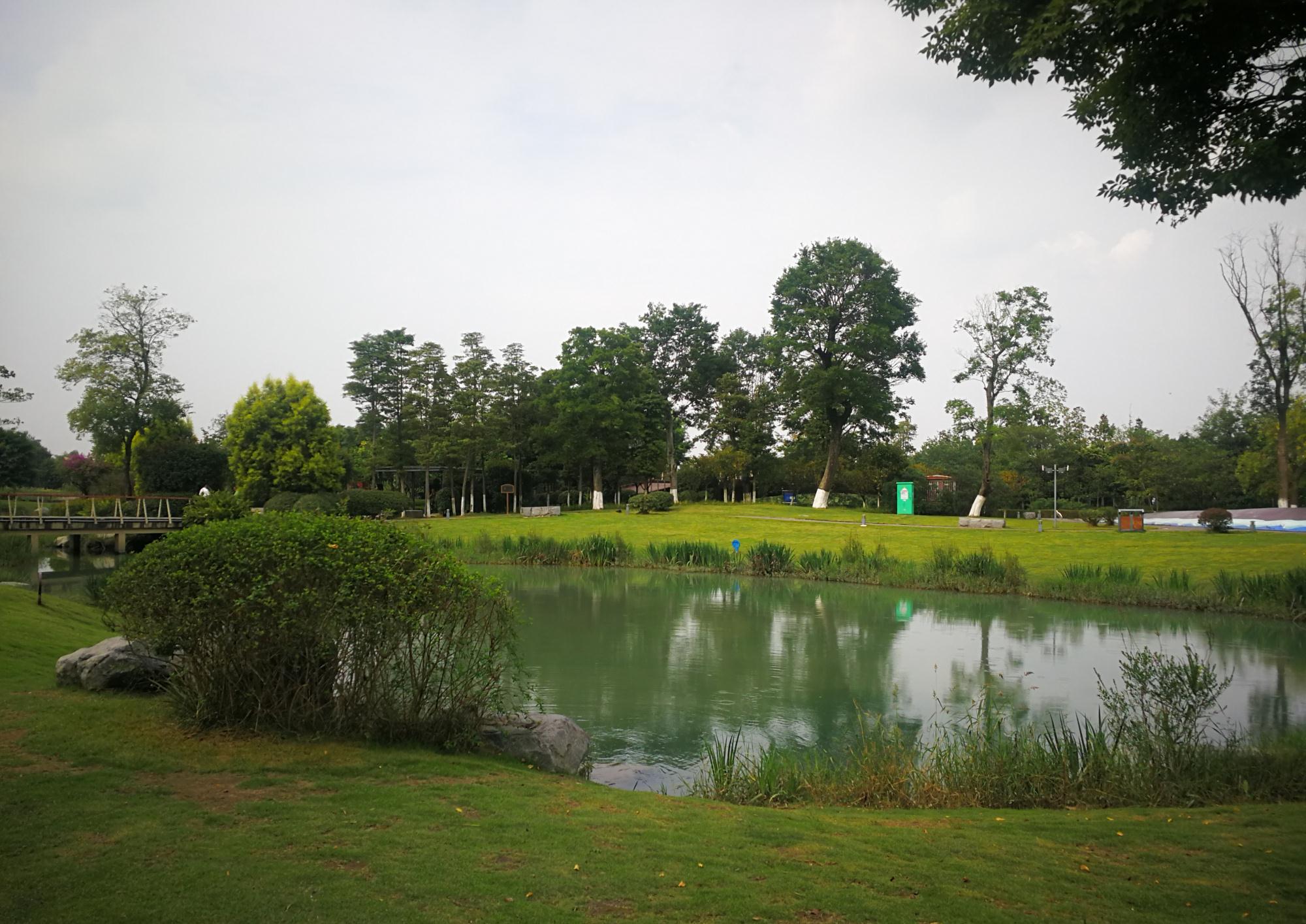 成都郫都区清水河生态艺术公园游记