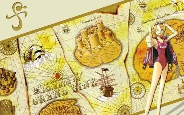《海贼王》,娜美的导航员是仅仅依靠指南针还是其他什么东西?