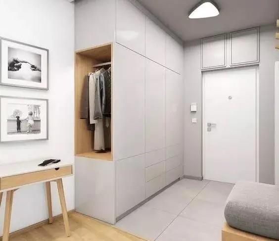 卧室进门衣柜转角做圆弧处理,真的好吗?不仿这样设计超实用