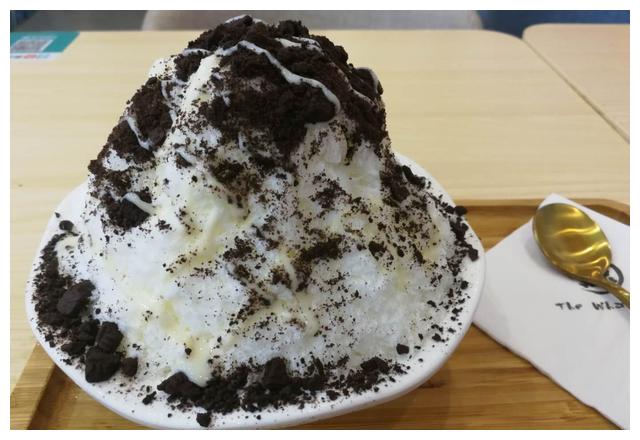 香草牛奶绵绵冰晋江五店市美团淘优惠试吃