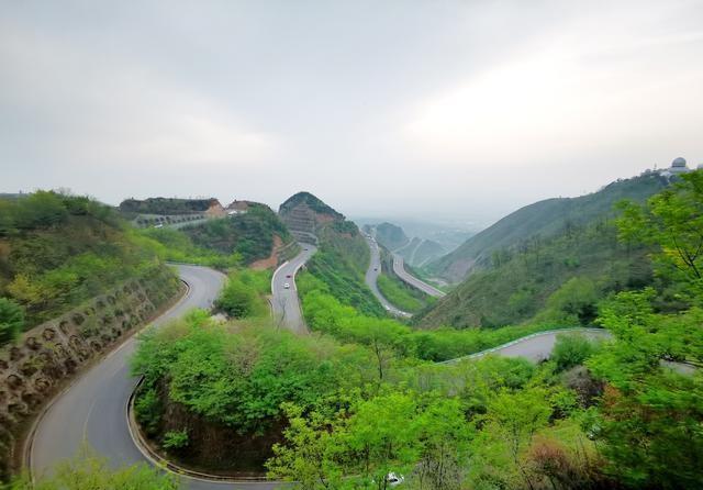 春到驪山環山路體驗山路十八彎|臨潼|環山路|驪山_新浪新聞