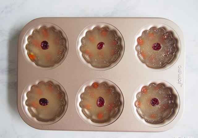 好看又好吃的点心,红枣豌豆水晶糕,做法简单,一次就做成功了