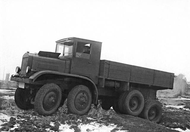 二战前的苏联yag-12卡车,因为太复杂被迫放弃量产