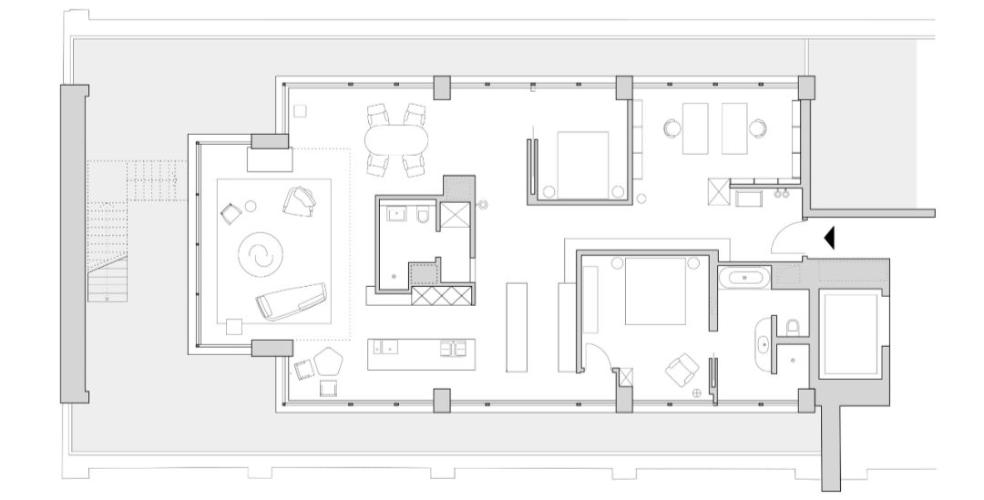 花了7个月,改造160㎡老宅,完工后的复古风,让邻居都羡慕了休闲区蓝鸢梦想 - Www.slyday.coM 花了7个月,改造160㎡老宅,完工后的复古风,让邻居都羡慕了休闲区蓝鸢梦想 - Www.slyday.coM