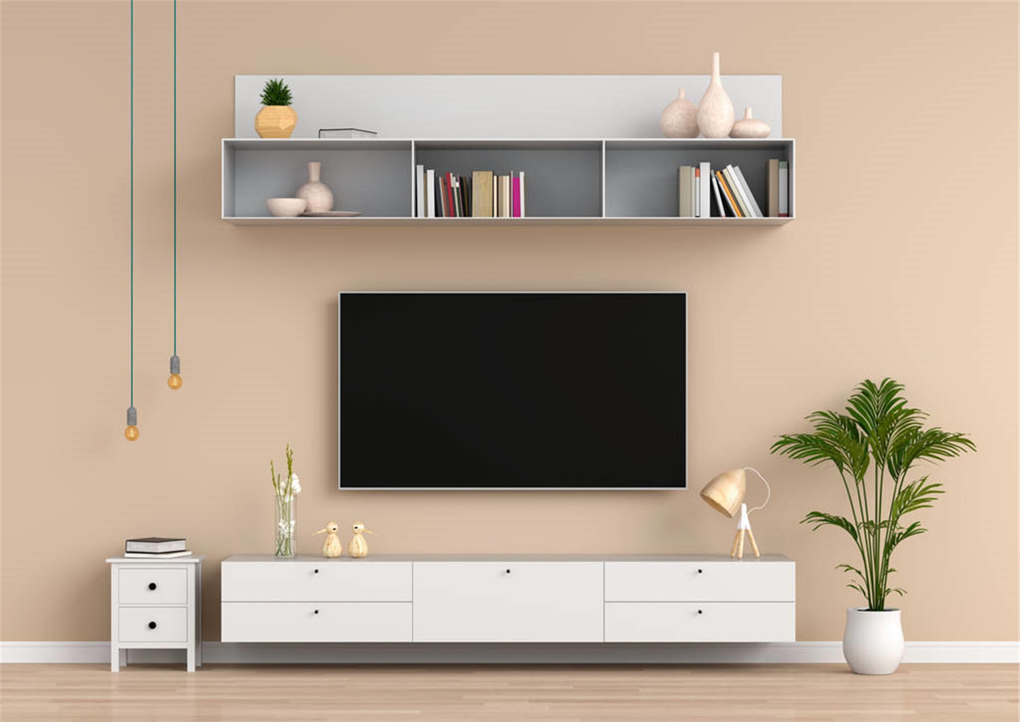 客厅装修好后电视柜选购技巧有哪些?实用性与和谐搭配很重要!