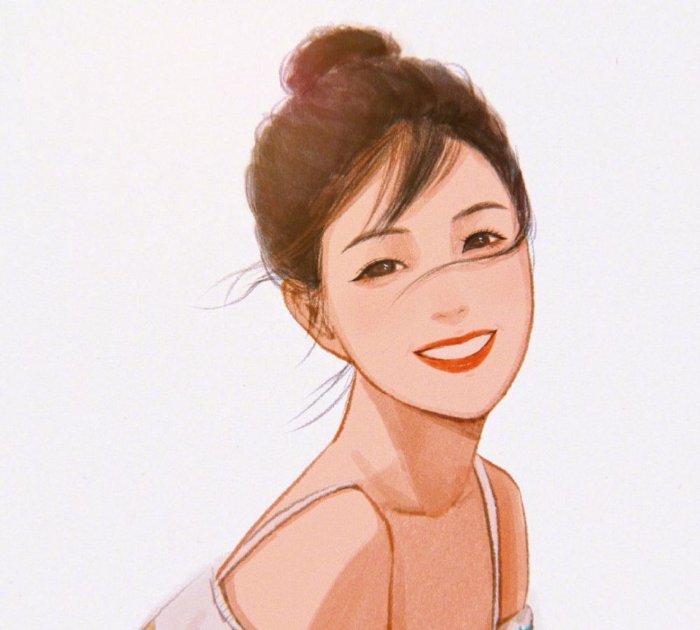 blackpink粉墨插画头像,饭绘造型,依旧美美哒!