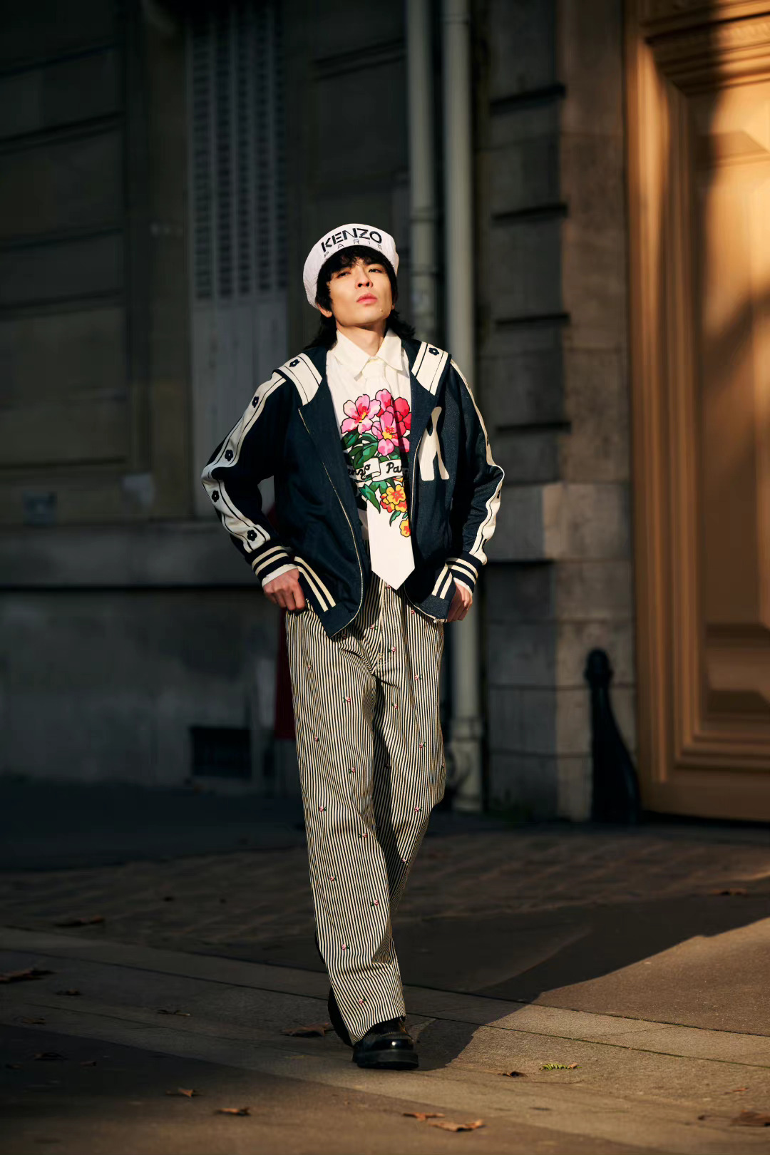 萧敬腾kenzo2023春夏系列最新街拍来啦!