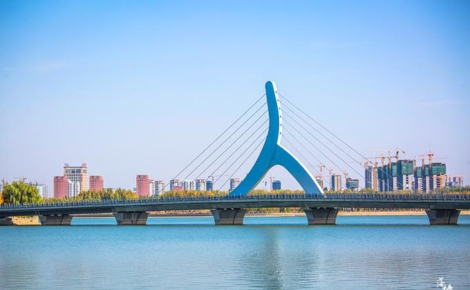 山东茌平金牛湖门票免费环境优美是人们休闲的好去处