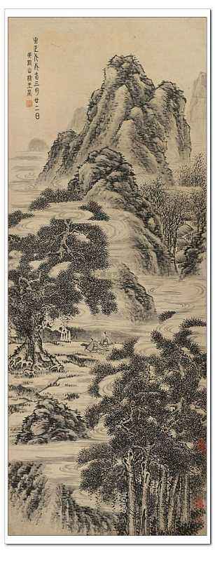 气韵柔逸,笔墨苍润:评高克恭山水画艺术|王庭筠|高克恭|山水画_新浪