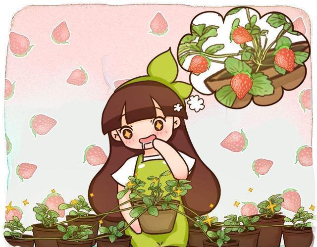 只用1个花盆,草莓长得吃不完!