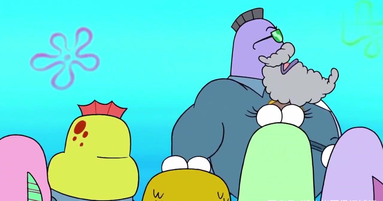 动漫图集:人家都在笑,唯独海绵宝宝,露着个大板牙