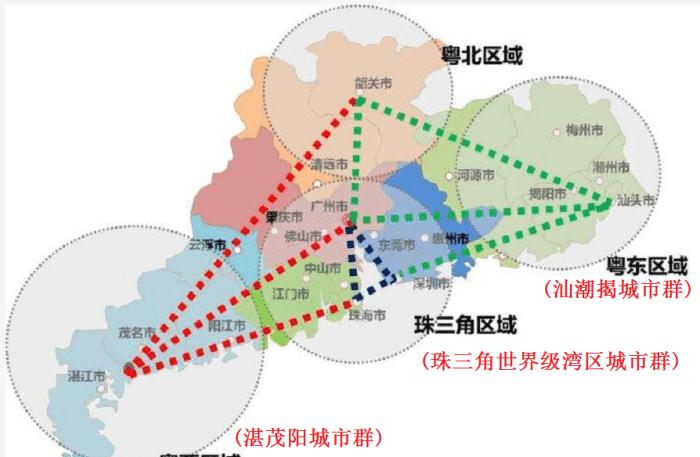 珠三角、粤东、粤西、粤北,广东未来的经济增长极会是在哪里?__财经头条