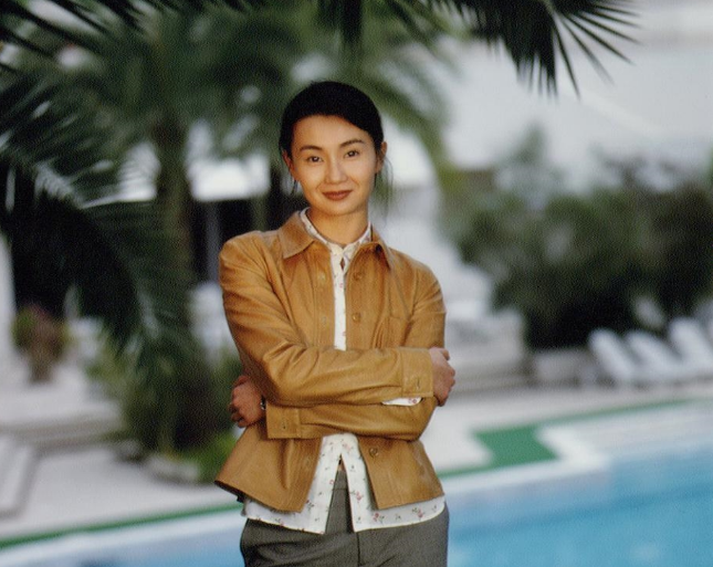 张曼玉25年前戛纳旧照女神感十足