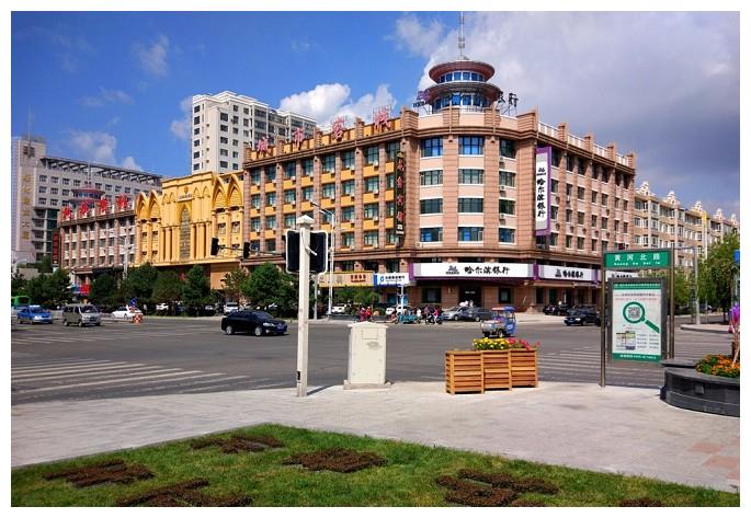 绥化市全景图图片