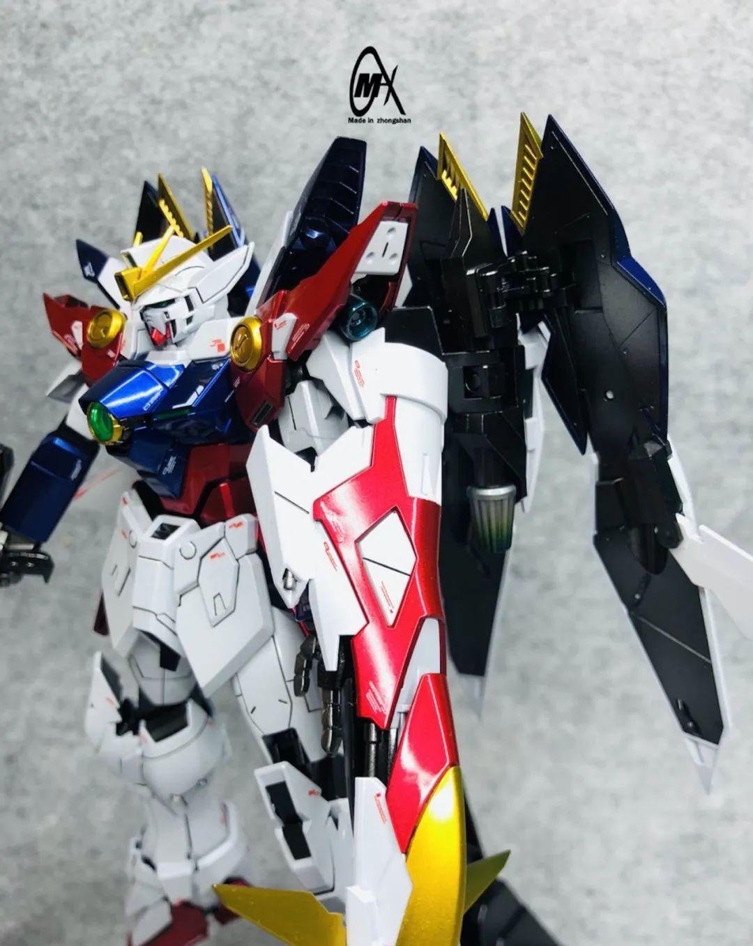 高达模型秀:零式飞翼金属配色,对于作者自述得吐槽了