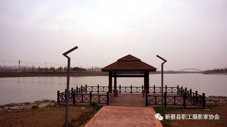 河南新蔡走进南湖公园享受美好春色