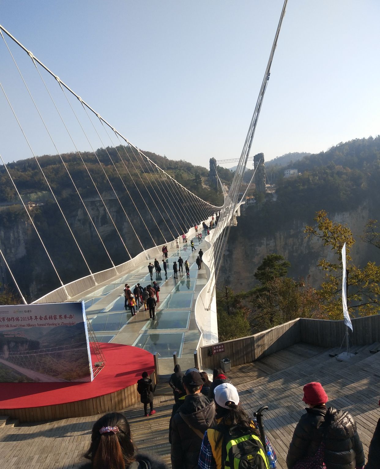 著名景点张家界风景区玻璃桥_高清图集_新浪网