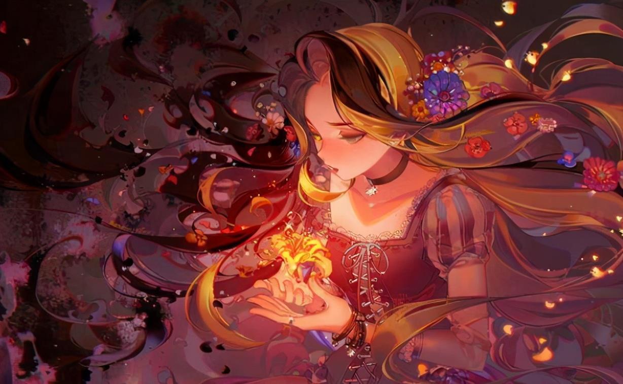 当迪士尼公主换一种画风艾莎是最美的那个爱丽儿公主温婉如玉