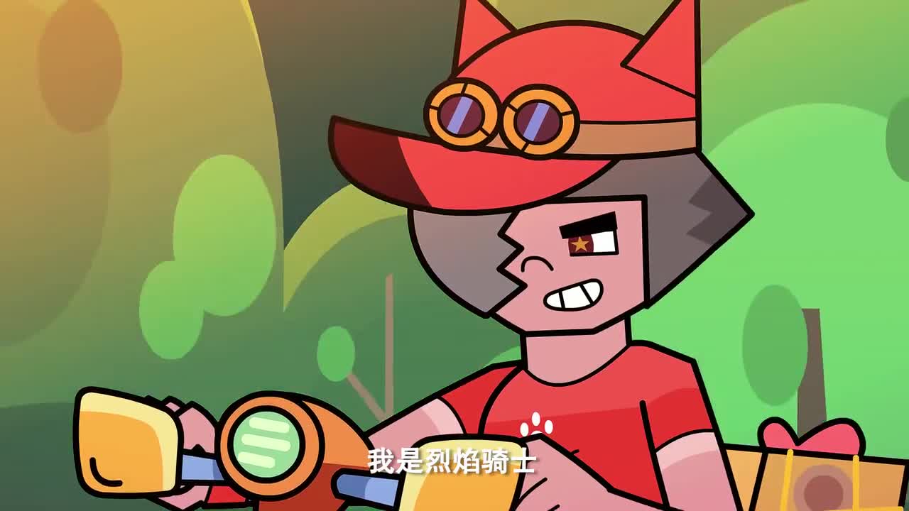 超迷你战士:坏蛋长得好逗,头上没有头发,还反光呢