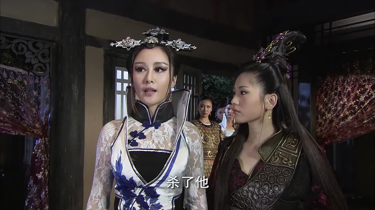 石敢当:白莲花不打算给乔灵儿饭吃,想要让他求饶才给他吃饭!