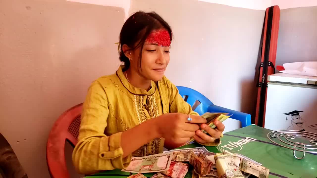 尼泊尔媳妇米格娜图片