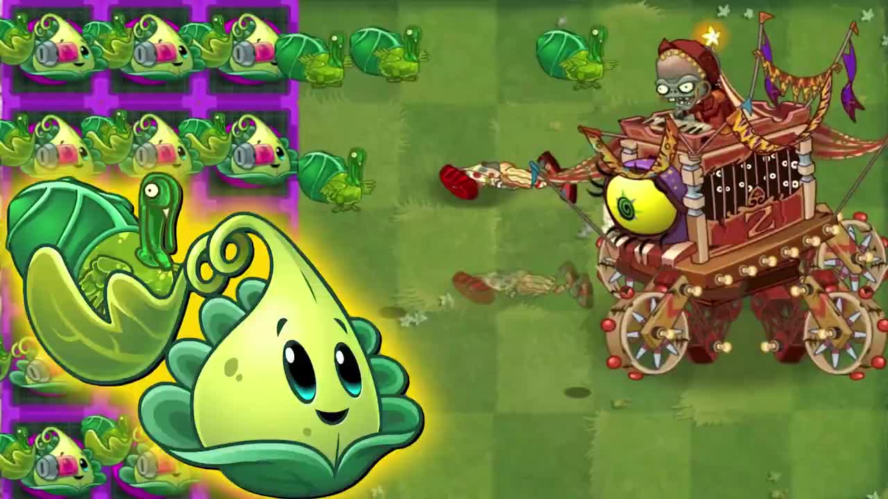 pvz2:火雞投手boss戰測試,哪種類型僵王最好處理?__財經頭條