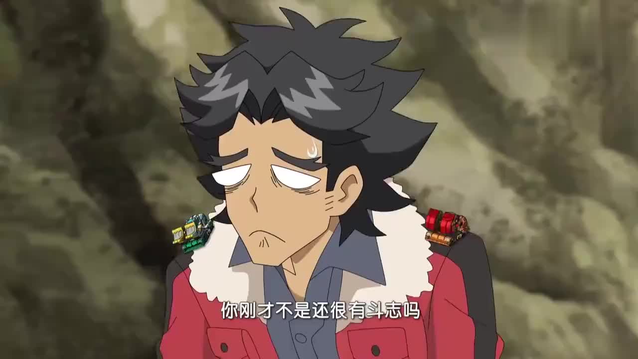 爆裂飞车博士体力不支后闹脾气躺在地上撒泼