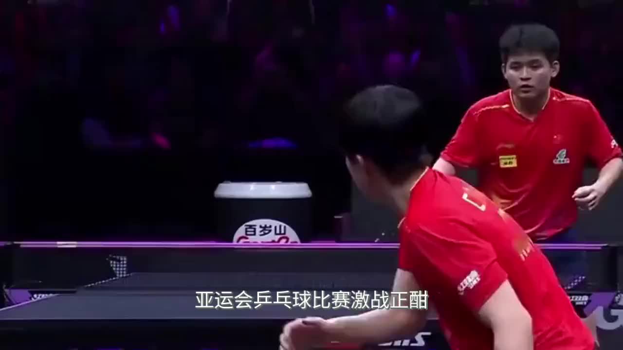 亚运会：国乒男团出线！王楚钦、向鹏开门红大胜，林诗栋连续立功