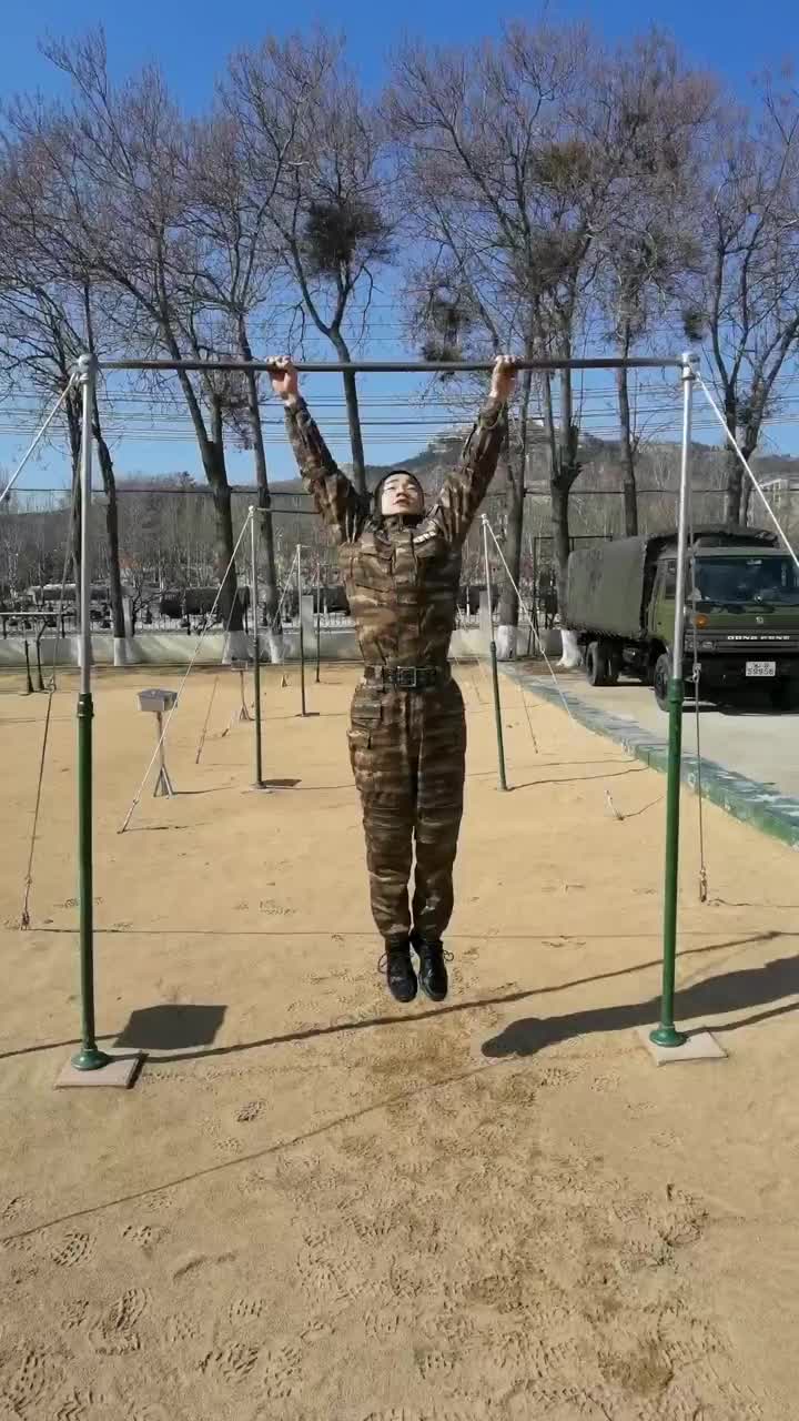 高难度单杠?山东武警来挑战!