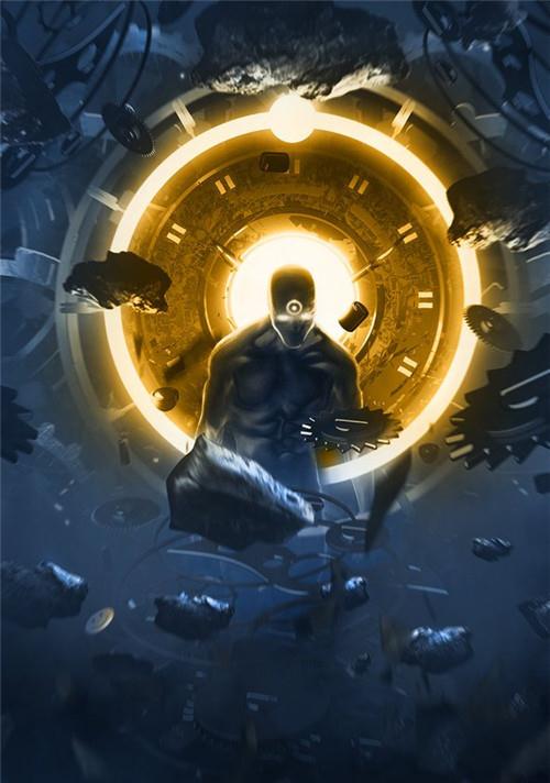 新艺术图中更是直接加入了外貌神似《守望者》中的"曼哈顿博士"的人物