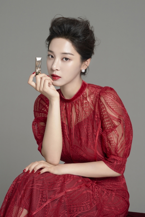 韩国女艺人薛仁雅拍代言品牌最新宣传照|薛仁雅|宣传