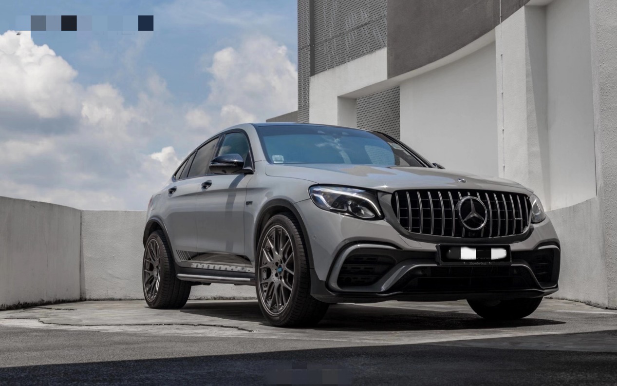 奔驰amg glc 43改色纳多灰 呈现给人们的是颠覆式惊艳