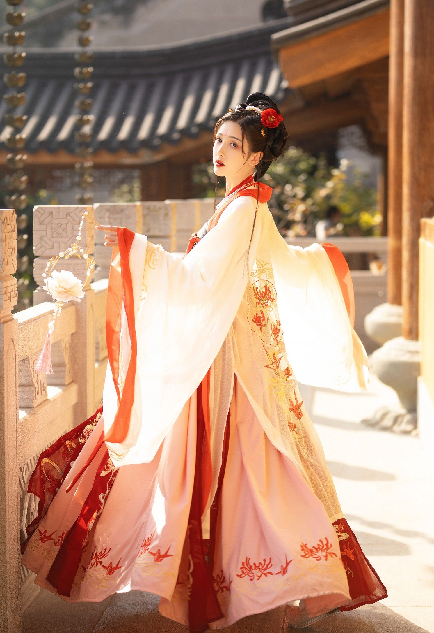 传承之美从唐装开始看蔡文静的百变唐装秀