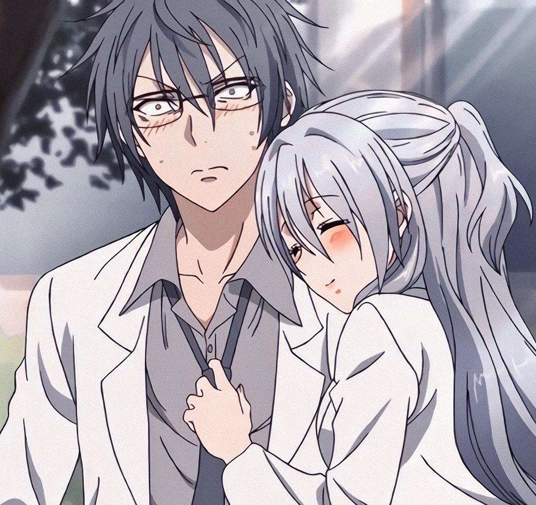 理科生坠入情网故尝试证明雪村心夜和冰室菖蒲动漫情头分享