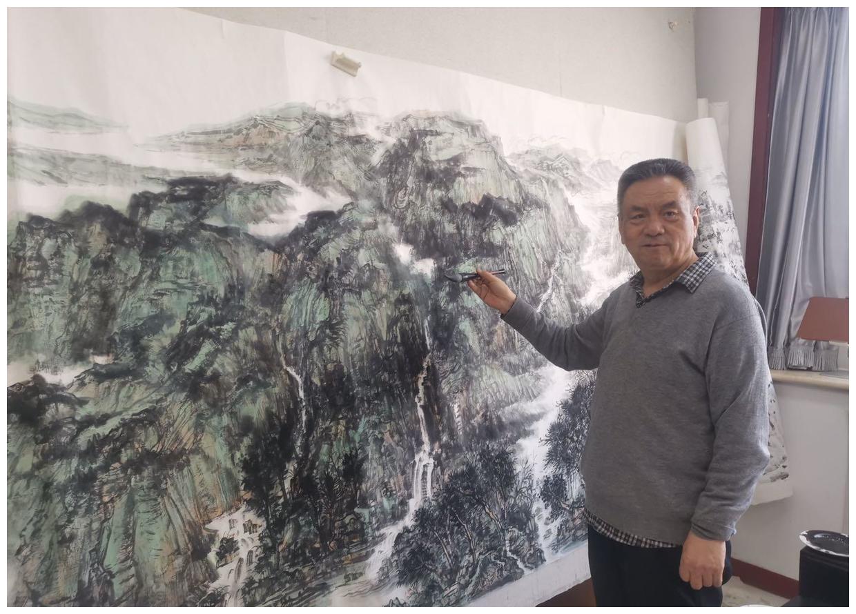 墨非蒙养不灵笔非生活不神颜景龙山水画流向蠡测