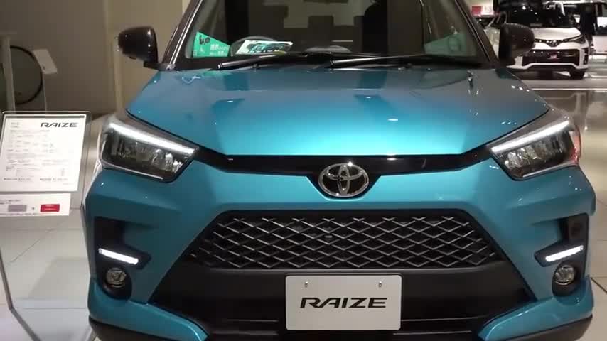 2020款丰田raize到货,看这个造型实在心动2020款丰田raize到货,看这个